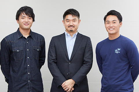 郡司 裕也、小原 和樹、加藤 貴昭